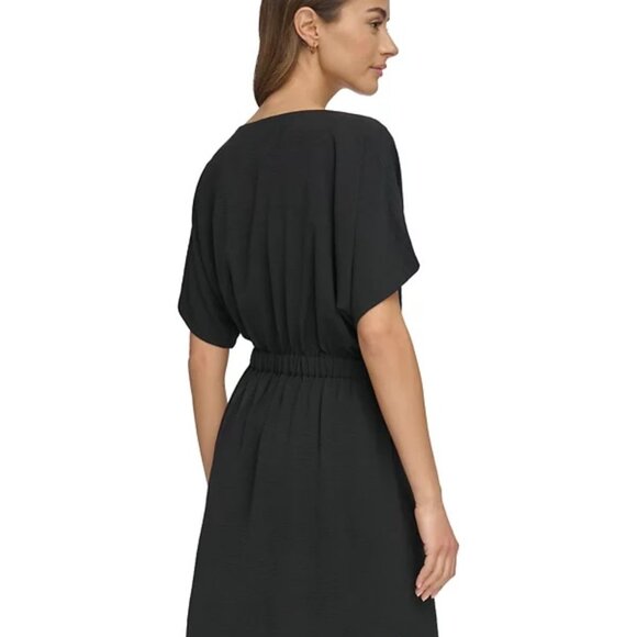 DKNY Tie-Front Dress - Picture 3 of 7